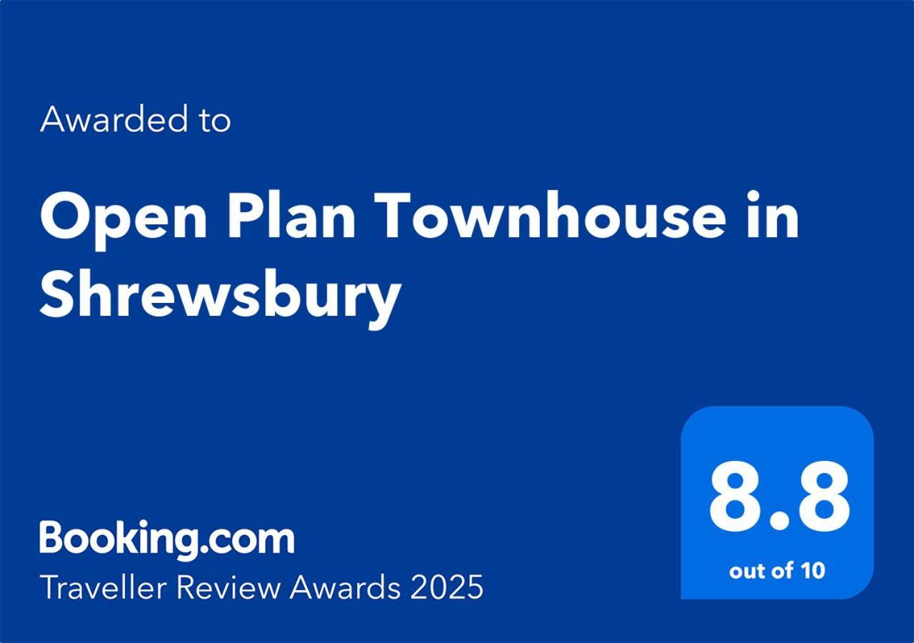 Open Plan Townhouse In Shrewsbury Villa Eksteriør bilde